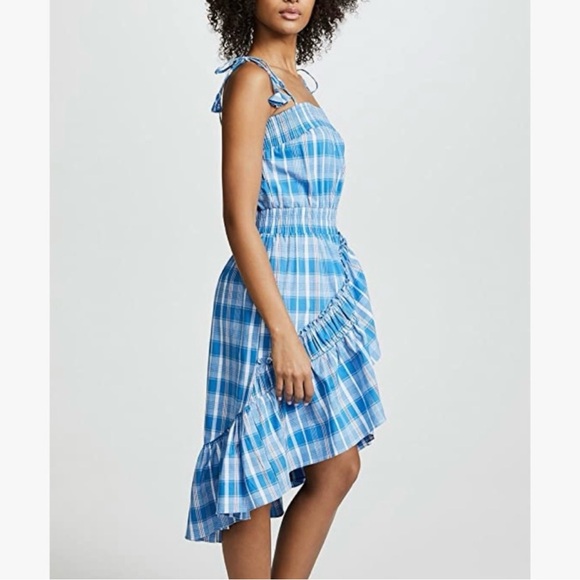 MISA Los Angeles Fernanda Ruffled High-Low Dress - Picture 4 of 8